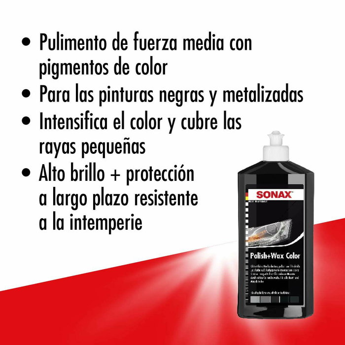 Sonax Polisseur + Cire Noire 500ml