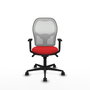 Chaise de Bureau Piqueras y Crespo 1D036N0 Rouge