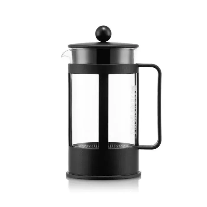 Bodum - Cafetière à piston Kenya, 1.0 litre (8 tasses), Noir