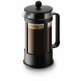 Bodum Kenya Cafetière à Piston, 1,0 L, Noir