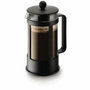 Bodum Kenya Cafetière à Piston, 1,0 L, Noir