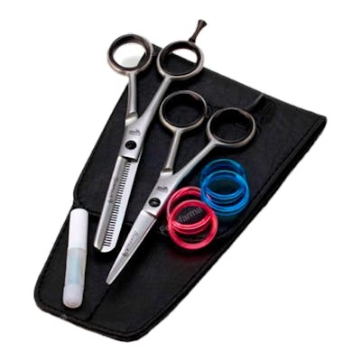 Glamtech Ensemble de ciseaux et effileur One 5,5 pouces pour gauchers