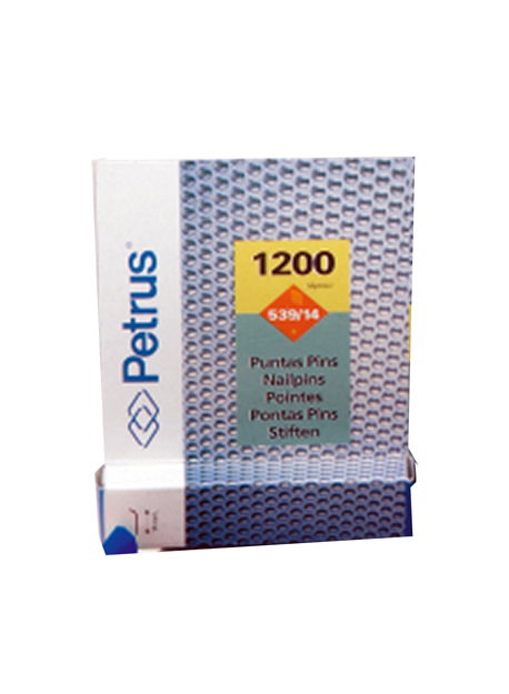PETRUS Pointes en cuivre 14 mm - Boîte de 1200 unités PETRUS Pointes en cuivre 14 mm - Boîte de 1200 unités