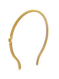 Balmain Bandeau pour cheveux Or Femme Cheveux Accessoires