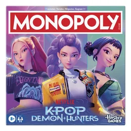 Monopoly KPOP Demon Hunters Multicolore