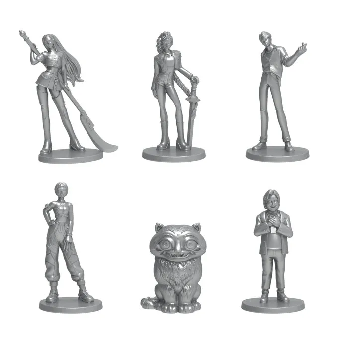 Monopoly KPOP Demon Hunters Multicolore