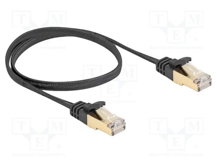 DELOCK Câble Ethernet Patch Cord Cat 6a U/FTP 0,5m DELOCK Câble Ethernet Patch Cord Cat 6a U/FTP 0,5m