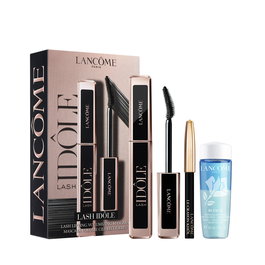 Lancôme Set Maquillage Coffret Beauté : Démaquillant Bi-Facil 30 ml, Mascara Lash Idôle Lash Lift 01 Noir Glossy 8 ml, Eye-Liner Khol Hypnôse 01 Noir 0.7 g