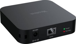 Yealink RCH40 - Commutateur réseau PoE+ Gigabit 4 ports, budget 90W, pour systèmes de vidéoconférence avec micro, caméra et haut-parleur