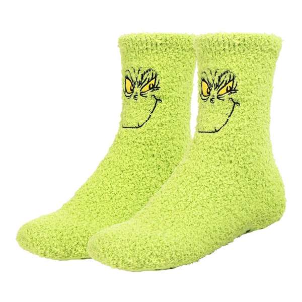 Cerdá Chaussette Anti-Dérapante de Noël The Grinch Taille 38-45 Cerdá Chaussette Anti-Dérapante de Noël The Grinch Taille 38-45