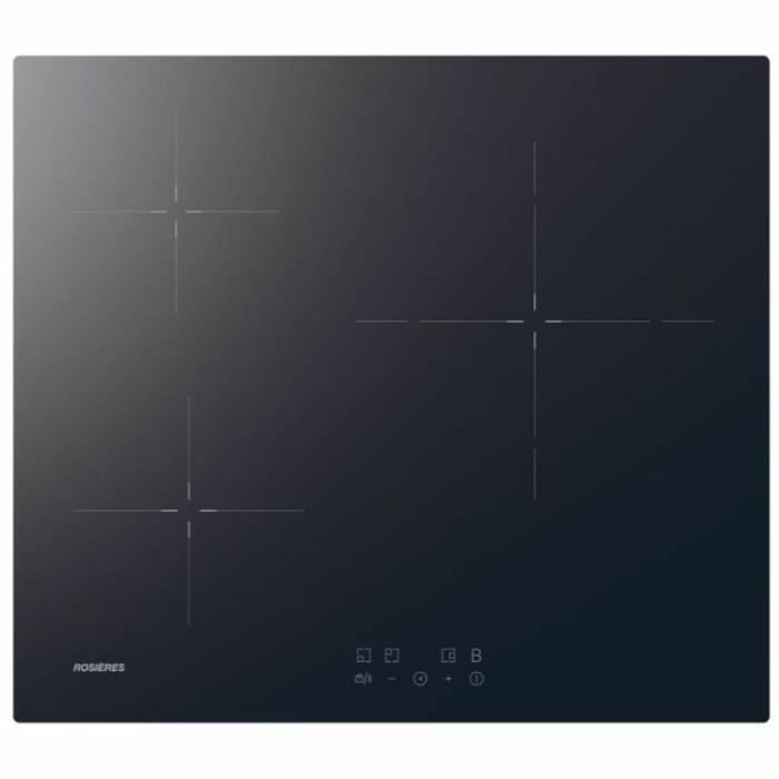 Rosieres RI633CBB Plaque de cuisson induction 3 foyers 7000W Rosieres RI633CBB Plaque de cuisson induction 3 foyers 7000W