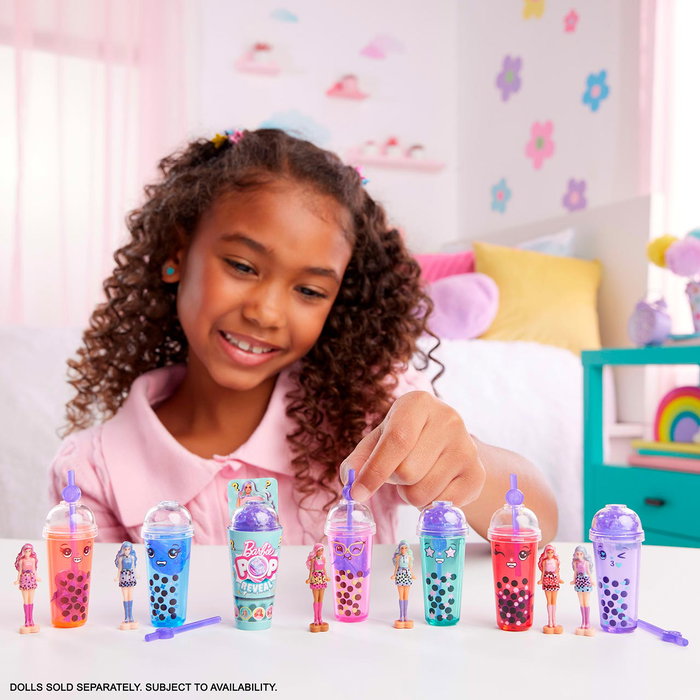 Barbie Mini Poupées Barbieland Pop Reveal de 3.8 cm, Collection de 6, Jeu avec Surprise Sensorielle Barbie Mini Poupées Barbieland Pop Reveal de 3.8 cm, Collection de 6, Jeu avec Surprise Sensorielle