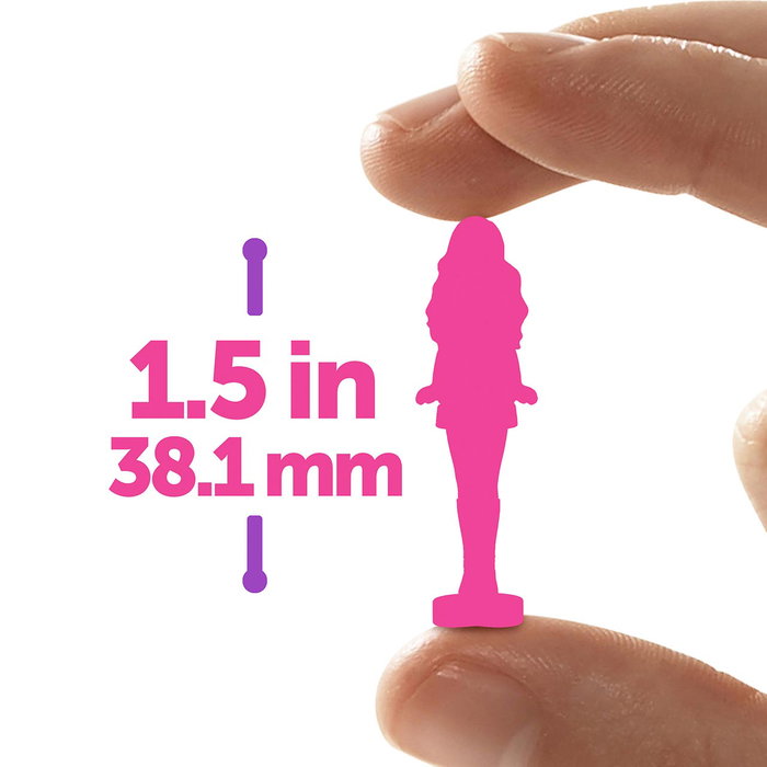Barbie Mini Poupées Barbieland Pop Reveal de 3.8 cm, Collection de 6, Jeu avec Surprise Sensorielle Barbie Mini Poupées Barbieland Pop Reveal de 3.8 cm, Collection de 6, Jeu avec Surprise Sensorielle