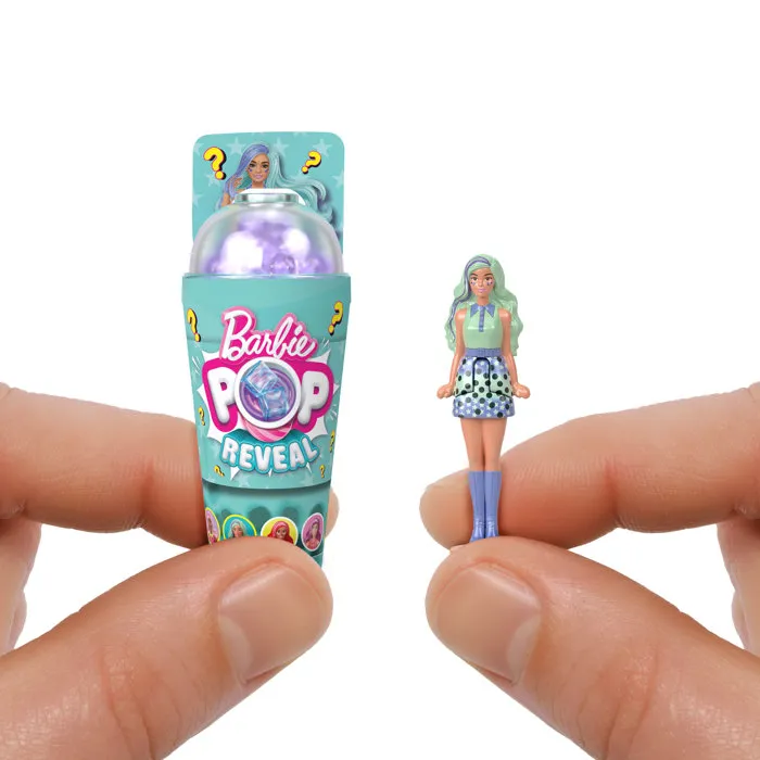 Barbie Mini BarbieLand Pop Reveal - Mini-poupée 1,5" - JCR22 Barbie Mini BarbieLand Pop Reveal - Mini-poupée 1,5" - JCR22