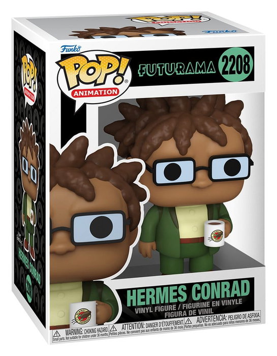 Funko Pop! Futurama Hermes avec Mug Funko Pop! Futurama Hermes avec Mug