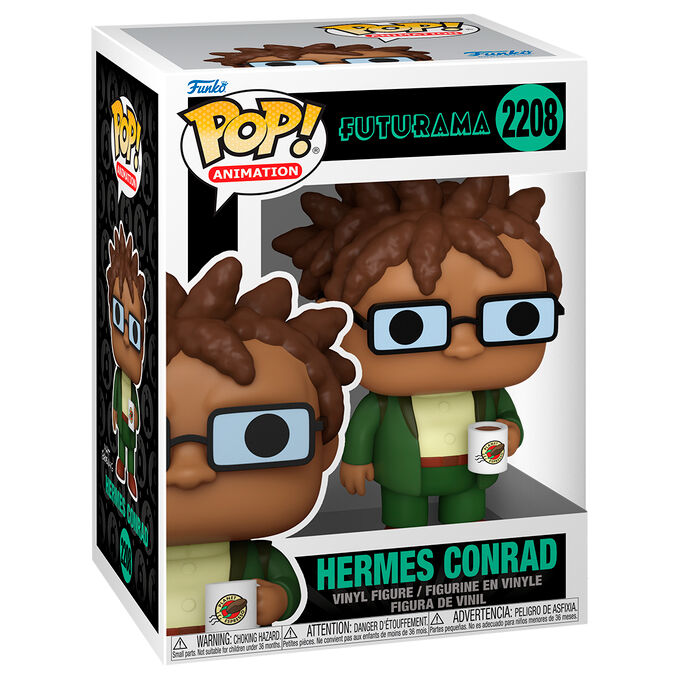 Funko Pop! Futurama Hermes avec Mug Funko Pop! Futurama Hermes avec Mug