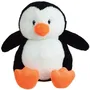 JEMINI Peluche bouillotte pingouin pour enfants - Chauffe au micro-ondes avec micro-perles d'argile - Longueur environ 19 cm - Douce et apaisante