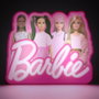 Paladone Barbie Box Light Lampe Décorative 16x20 cm LED Néon Bubblegum avec Piles AAA
