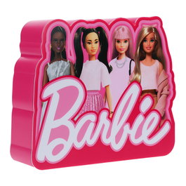 Paladone Barbie Box Light Lampe Décorative 16x20 cm LED Néon Bubblegum avec Piles AAA