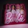 Paladone Barbie Box Light Lampe Décorative 16x20 cm LED Néon Bubblegum avec Piles AAA