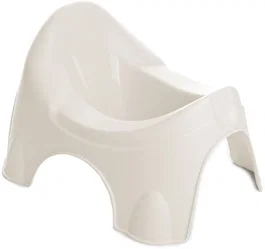 Thermobaby - Pot d'apprentissage Initio - Blanc Crème - Apprentissage de la propreté ergonomique et stable pour bébé