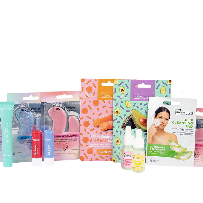 Idc Institute Calendrier de l'Avent 12 pièces de soins visage et maquillage