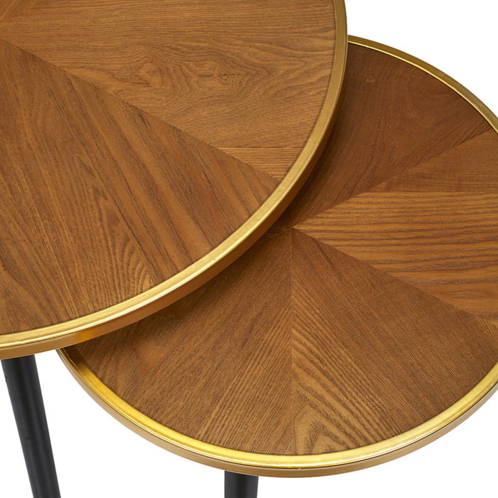 Home Deco Factory Duo de tables gigognes Felix