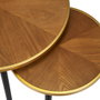 Home Deco Factory Duo de tables gigognes Felix