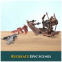 Spinmaster Coffret Chasseur de Dragons avec 5 mini figurines et lance-grappin