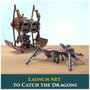 Spinmaster Coffret Chasseur de Dragons avec 5 mini figurines et lance-grappin