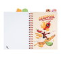 ERIK - Carnet A5 Marvel Deadpool, 80 pages, couverture souple, reliure Wire-O, pages à pointillés, 4 intercalaires