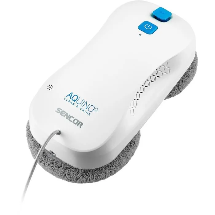 Sencor SRW 6010WH - Robot lave-vitres autonome, 72 W, 3000 Pa, réservoir 60 ml, 3 modes, télécommande, blanc Sencor SRW 6010WH - Robot lave-vitres autonome, 72 W, 3000 Pa, réservoir 60 ml, 3 modes, télécommande, blanc