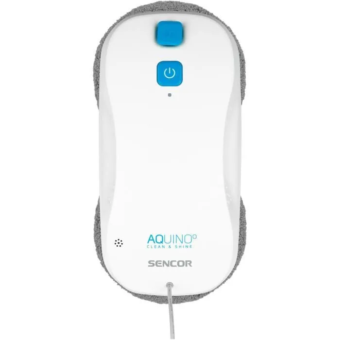 Sencor SRW 6010WH - Robot lave-vitres autonome, 72 W, 3000 Pa, réservoir 60 ml, 3 modes, télécommande, blanc Sencor SRW 6010WH - Robot lave-vitres autonome, 72 W, 3000 Pa, réservoir 60 ml, 3 modes, télécommande, blanc