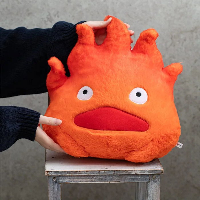 Le Château ambulant Figurine en peluche Calcifer 31 cm