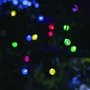 Lumisky - Guirlande lumineuse solaire extérieure Festy Color - 20 globes LED multicolore - 5,8 m - Autonomie 8h - IP44