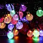 Lumisky - Guirlande lumineuse solaire extérieure Festy Color - 20 globes LED multicolore - 5,8 m - Autonomie 8h - IP44