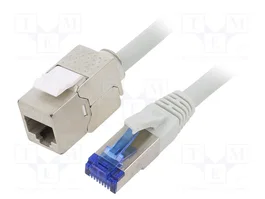 LOGILINK Extendeur Ethernet S/FTP Cat 6a RJ45, 2m