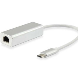 Equip 127870 Adaptateur USB Type C mâle vers RJ45 Gigabit Ethernet 15cm