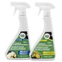 Abc Pack de 2 Nettoyants Tableau de Bord MTK Citron et Vanille