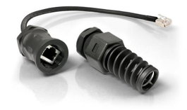 QuWireless QuRJ45 Adaptateur RJ-45 mâle/femelle étanche