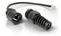 QuWireless QuRJ45 Adaptateur RJ45 Mâle/Femelle Étanche IP68 Gigabit pour Extérieur - Version 160mm