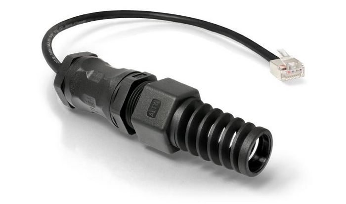 QuWireless QuRJ45 Adaptateur RJ45 Mâle/Femelle Étanche IP68 Gigabit pour Extérieur - Version 160mm QuWireless QuRJ45 Adaptateur RJ45 Mâle/Femelle Étanche IP68 Gigabit pour Extérieur - Version 160mm