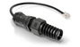 QuWireless QuRJ45 Adaptateur RJ45 Mâle/Femelle Étanche IP68 Gigabit pour Extérieur - Version 160mm