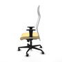 Piqueras y Crespo Chaise de Bureau Albacete XL Crème et Blanc