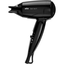 Braun HD130 StyleGo Secador de Voyage Pliable 1200W Infrarouge – Compact et Léger pour Cheveux Lisses
