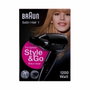 Braun Satin Hair 1 HD130 BRHD130E - Sèche-cheveux de voyage compact noir - 1000 W