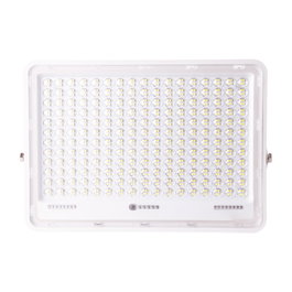 Projecteur LED solaire 300W 6500K avec panneau solaire 25W et télécommande