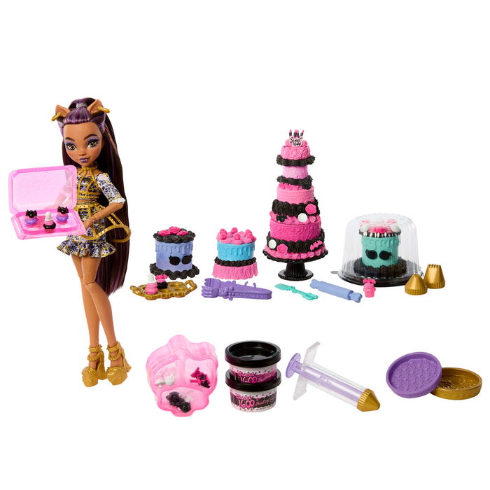 Monster High Kit Gâteau d'Anniversaire Clawdeen Wolf