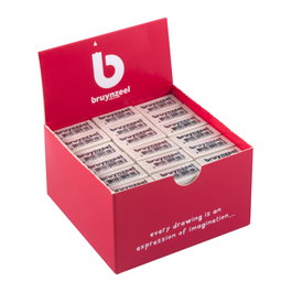 Bruynzeel Gommes synthétiques petites - expositor 72