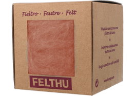 Felthu Feutre de laine terre 100g approx.
